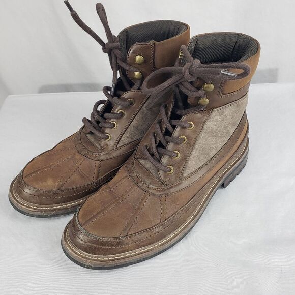 TMHARLIN-C Dark Brown casual boots mens size US 11 Eur...